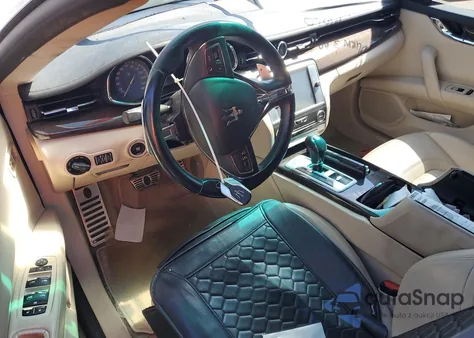 2014 Maserati Quattroporte S from USA, damaged, VIN ZAM56RRA3E1081223